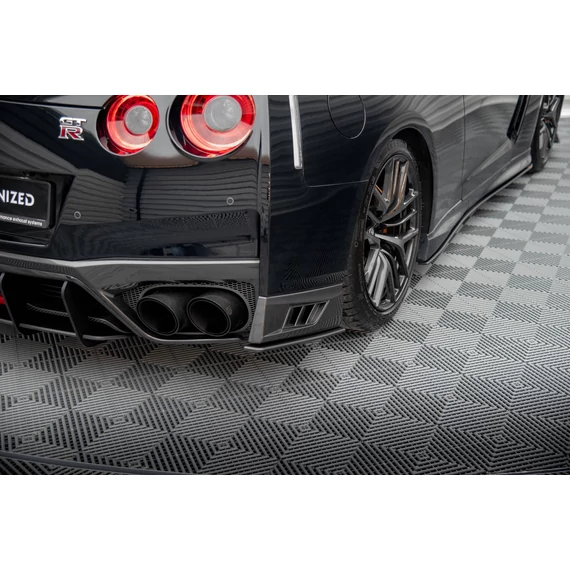 Street Pro Hátsó Oldalsó Splitter Nissan GTR R35 Facelift