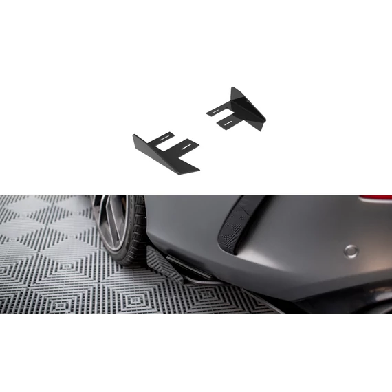 Rear Side Flaps Mercedes-AMG C43 Coupe C205 Facelift