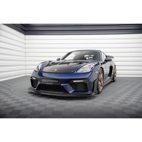 Első Splitter Porsche 718 Cayman GT4 RS 982c