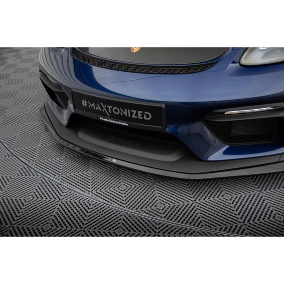 Első Splitter Porsche 718 Cayman GT4 RS 982c