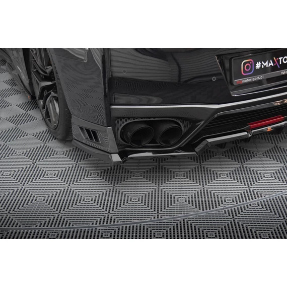 Hátsó Oldalsó Splitter Nissan GTR R35 Facelift