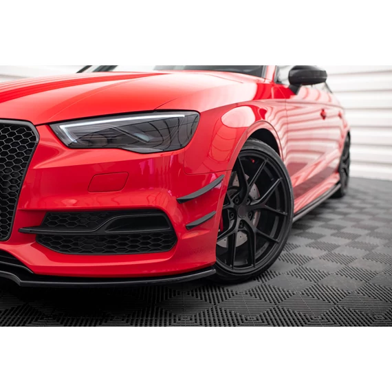 Front Bumper Wings (Canards) Audi S3 / A3 S-Line 8V Sedan / Cabrio