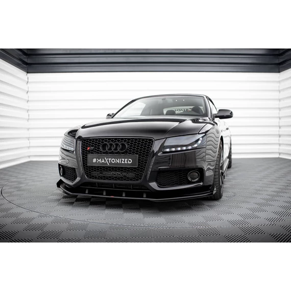 Street Pro Első Splitter + Flaps Audi S5 / A5 S-Line 8T