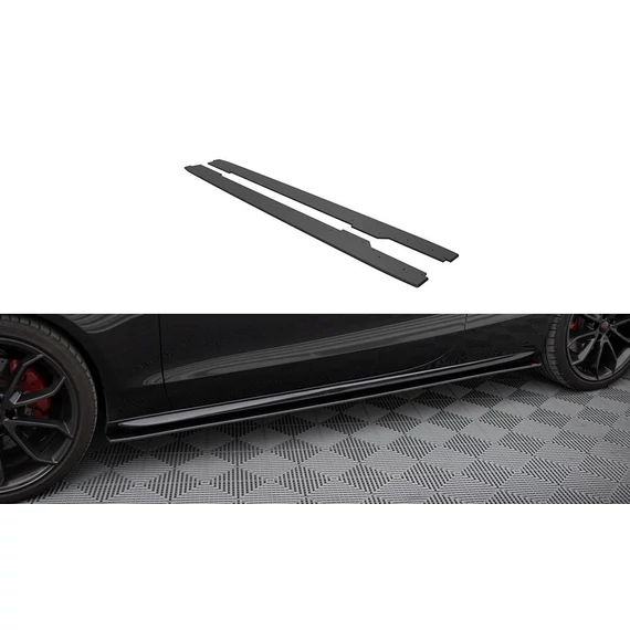 Street Pro Oldalsó szoknyák Diffúzorok Audi A5 / A5 S-Line / S5 Coupe / Cabrio 8T / 8T Facelift