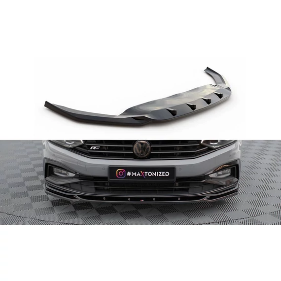 Első Splitter V.2 Volkswagen Passat R-Line B8 Facelift