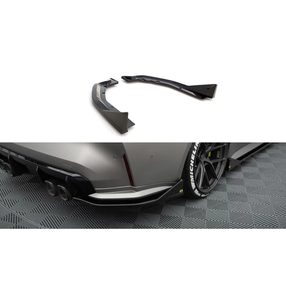 Hátsó Oldalsó Splitter V.3 CSL Look BMW M4 G82