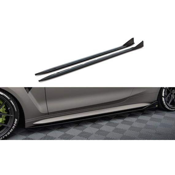 Oldalsó szoknyák Diffúzorok V.3 CSL Look BMW M4 G82