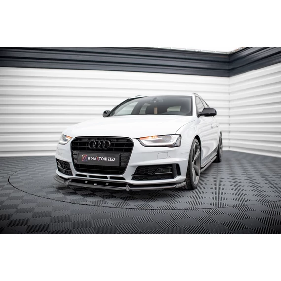 Első Splitter V.1 Audi A4 Competition B8 Facelift