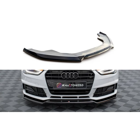 Első Splitter V.2 Audi A4 Competition B8 Facelift