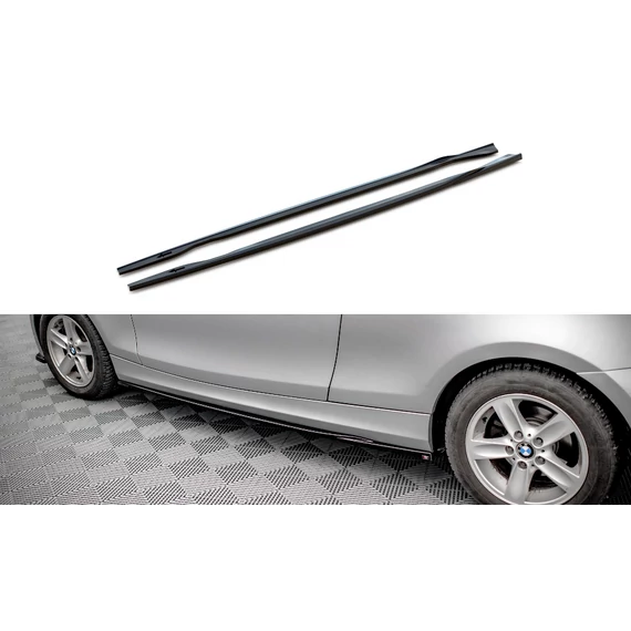 Oldalsó szoknyák Diffúzorok V.2 BMW 1 E81 Facelift