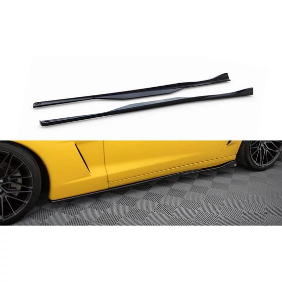 Oldalsó szoknyák Diffúzorok Chevrolet Corvette C6
