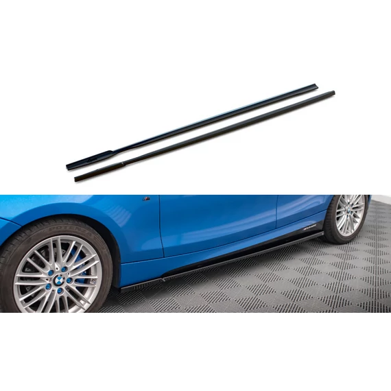 Oldalsó szoknyák Diffúzorok BMW 1 M-Pack E87 Facelift