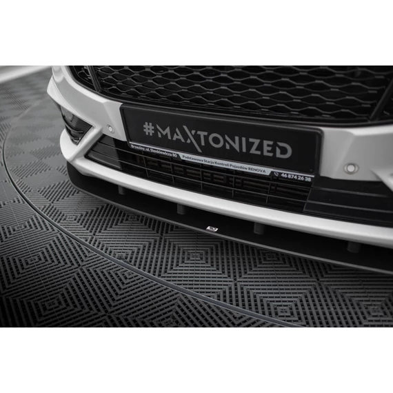 Street Pro Első Splitter Ford Mondeo Sport Mk5 Facelift / Fusion Sport Mk2 Facelift