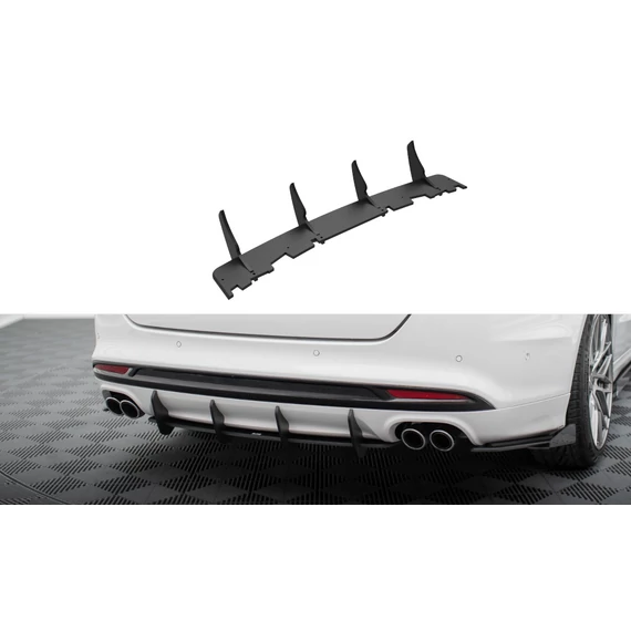 Street Pro Rear Diffuser Ford Mondeo Sport Mk5 Facelift / Fusion Sport Mk2 Facelift