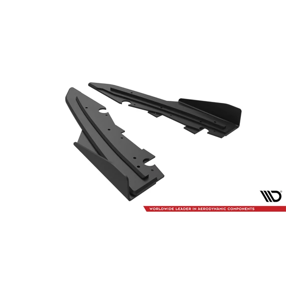 Street Pro Hátsó Oldalsó Splitter + Flaps Ford Mondeo Sport Mk5 Facelift / Fusion Sport Mk2 Facelift
