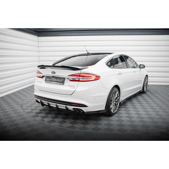 Street Pro Hátsó Oldalsó Splitter + Flaps Ford Mondeo Sport Mk5 Facelift / Fusion Sport Mk2 Facelift