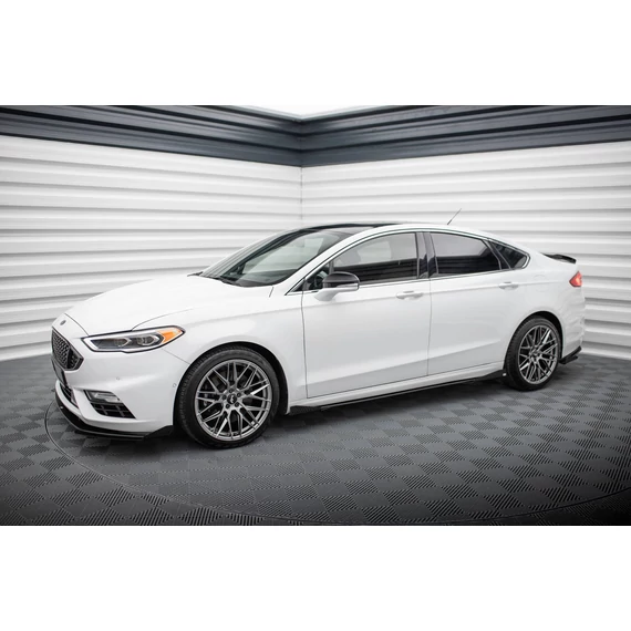 Street Pro Oldalsó szoknyák Diffúzorok + Flaps Ford Mondeo Sport Mk5 Facelift / Fusion Sport Mk2 Facelift