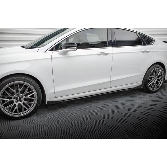 Street Pro Oldalsó szoknyák Diffúzorok + Flaps Ford Mondeo Sport Mk5 Facelift / Fusion Sport Mk2 Facelift