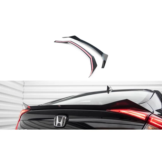 Spoiler Cap Honda Civic Mk10
