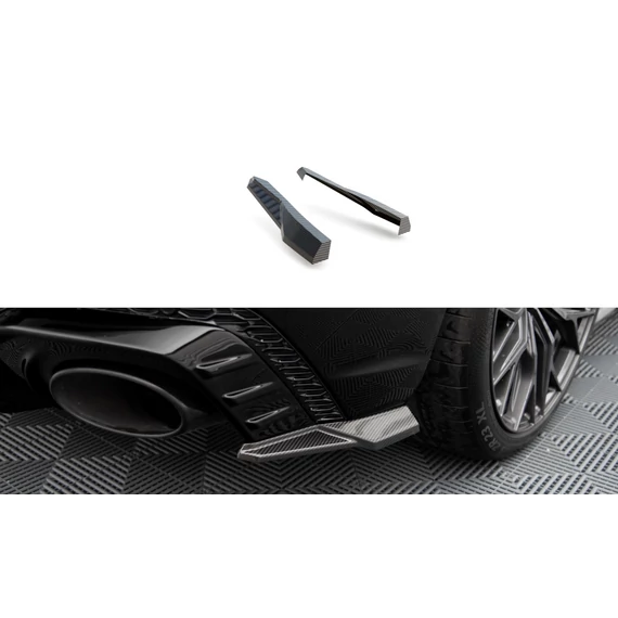 Carbon Fiber Hátsó Oldalsó Splitter Audi RSQ8 Mk1