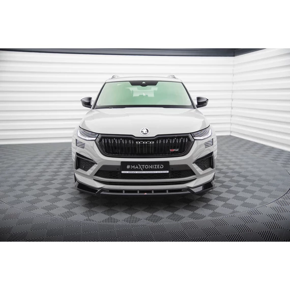Első Splitter V.1 Skoda Kodiaq RS Mk1 Facelift