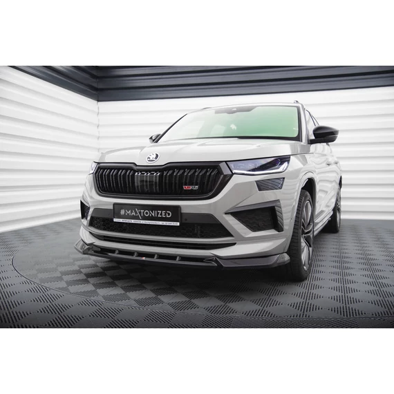 Első Splitter V.1 Skoda Kodiaq RS Mk1 Facelift