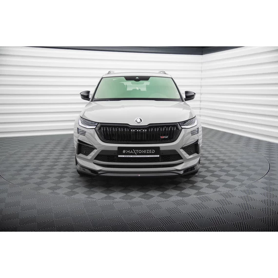 Első Splitter V.2 Skoda Kodiaq RS Mk1 Facelift