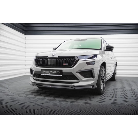 Első Splitter V.2 Skoda Kodiaq RS Mk1 Facelift