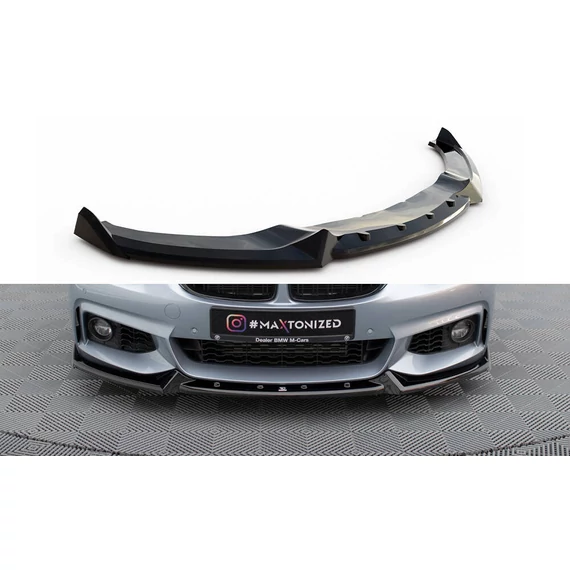 Első Splitter V.4 BMW 4 Coupe M-Pack F32