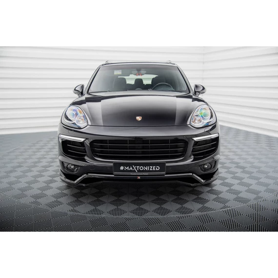 Első Splitter Porsche Cayenne Mk2 Facelift