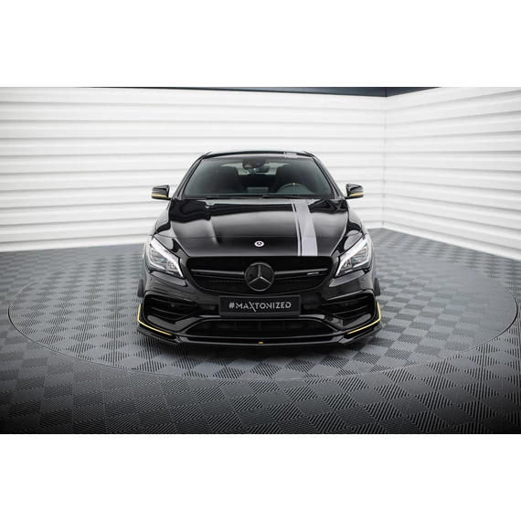 Első Splitter V.4 Mercedes-AMG CLA 45 Aero C117 Facelift