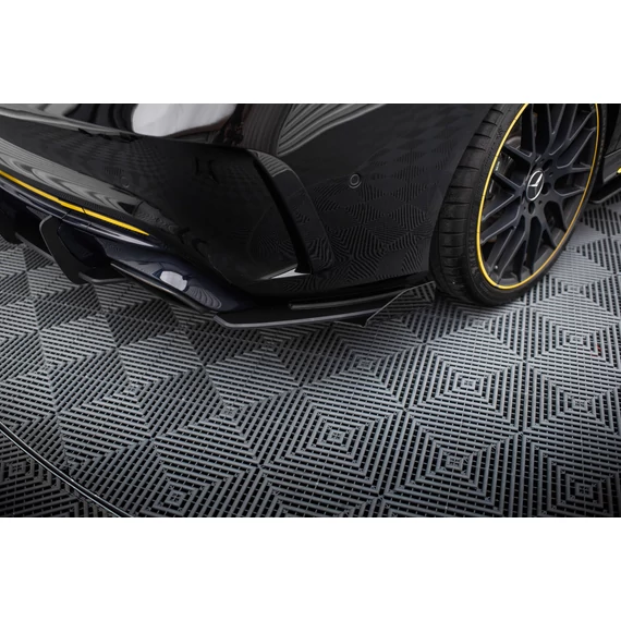 Street Pro Hátsó Oldalsó Splitter + Flaps Mercedes-AMG CLA 45 C117 Facelift