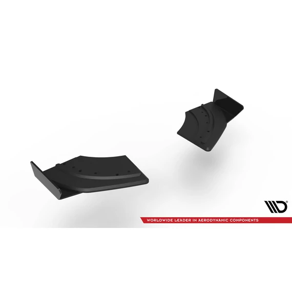 Street Pro Hátsó Oldalsó Splitter + Flaps Volkswagen Scirocco R Mk3