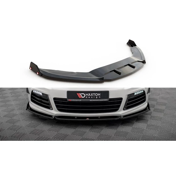 Első Splitter V.3 + Flaps Volkswagen Scirocco R Mk3
