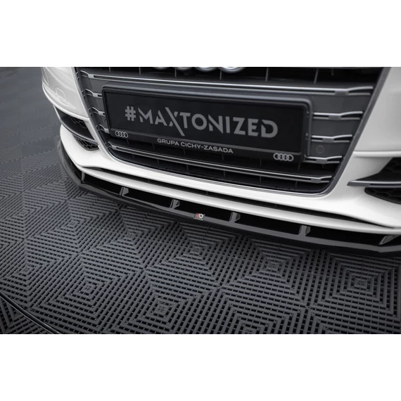 Első Splitter V.1 Audi S3 / A3 S-Line Sportback / Hatchback 8V