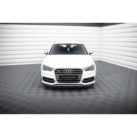 Első Splitter V.1 Audi S3 / A3 S-Line Sportback / Hatchback 8V