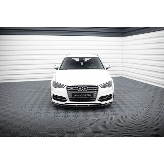 Első Splitter V.2 Audi S3 / A3 S-Line Sportback / Hatchback 8V