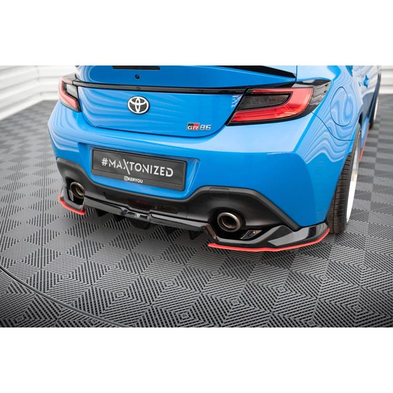 Központi Hátsó Splitter (with vertical bars) V.2 Toyota GR86 Mk1