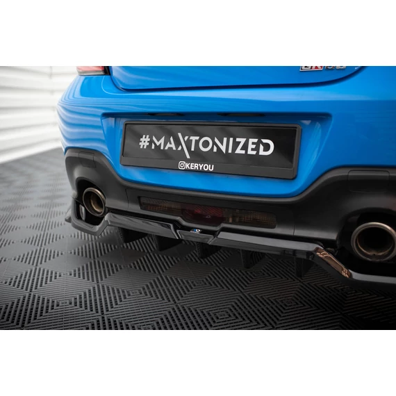 Központi Hátsó Splitter (with vertical bars) V.3 Toyota GR86 Mk1