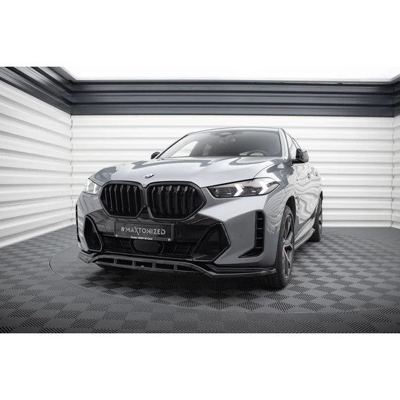 Első Splitter V.1 BMW X6 M-Pack G06 Facelift
