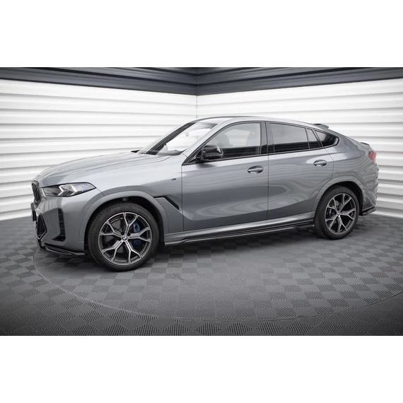 Oldalsó szoknyák Diffúzorok V.1 BMW X6 M-Pack G06 Facelift