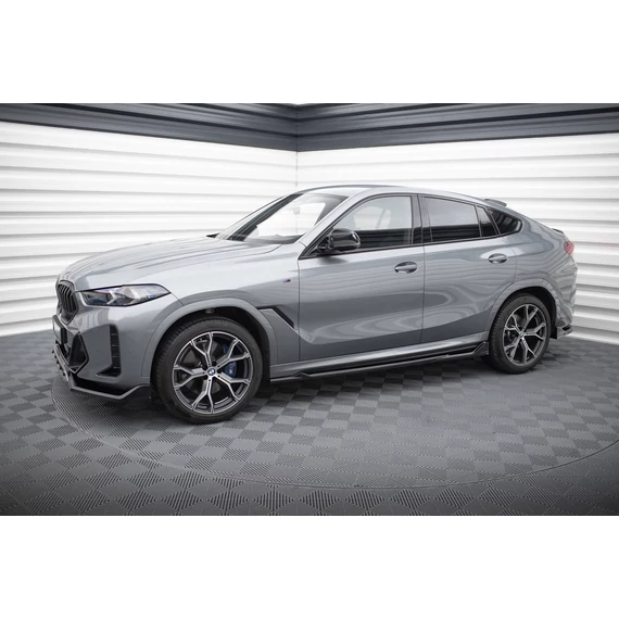 Oldalsó szoknyák Diffúzorok V.2 BMW X6 M-Pack G06 Facelift