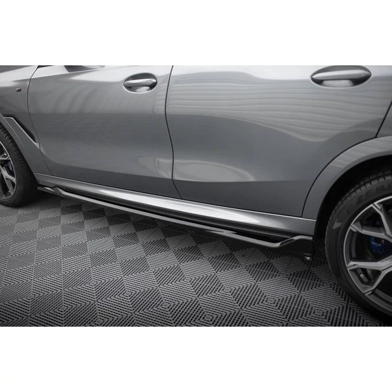 Oldalsó szoknyák Diffúzorok V.2 BMW X6 M-Pack G06 Facelift