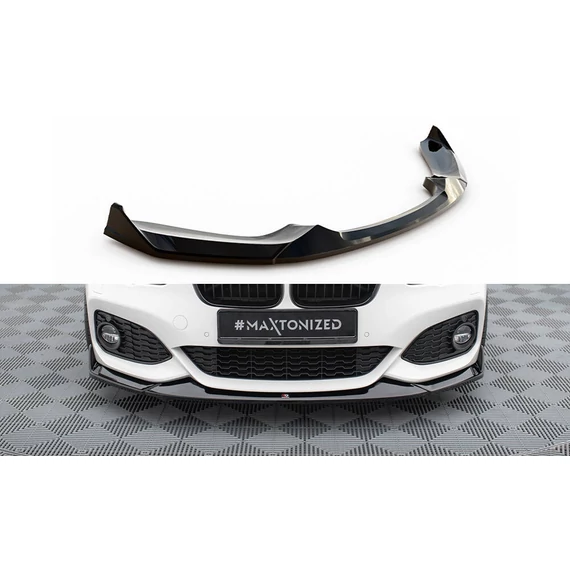 Első Splitter V.4 CSL Look BMW 1 M-Pack / M140i F20 Facelift