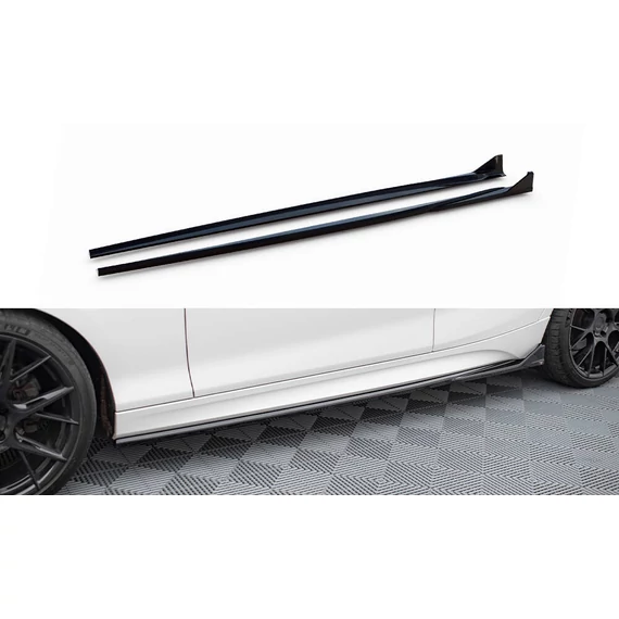 Oldalsó szoknyák Diffúzorok V.3 CSL Look BMW 1 M-Pack / M140i F20 Facelift