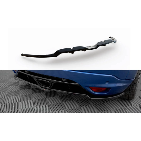 Központi Hátsó Splitter (with vertical bars) Renault Megane RS Mk3