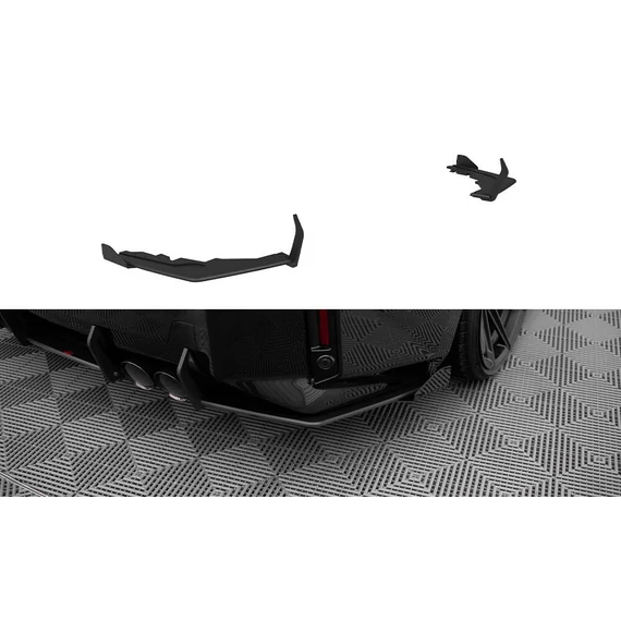 Street Pro Hátsó Oldalsó Splitter V.1 + Flaps BMW M2 G87