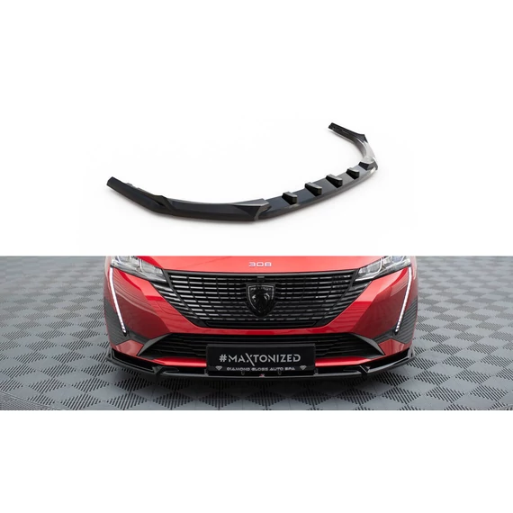 Első Splitter V.2 Peugeot 308 Mk3