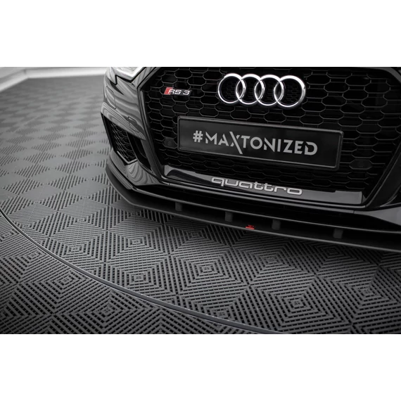 Street Pro Első Splitter Audi RS3 Sedan 8V Facelift