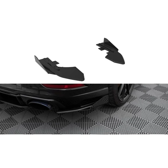 Street Pro Hátsó Oldalsó Splitter + Flaps Audi RS3 Sedan 8V Facelift